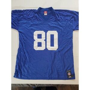 VTG New York Giants Jersey XXL Shockey Mens Reebok Blue 2XL